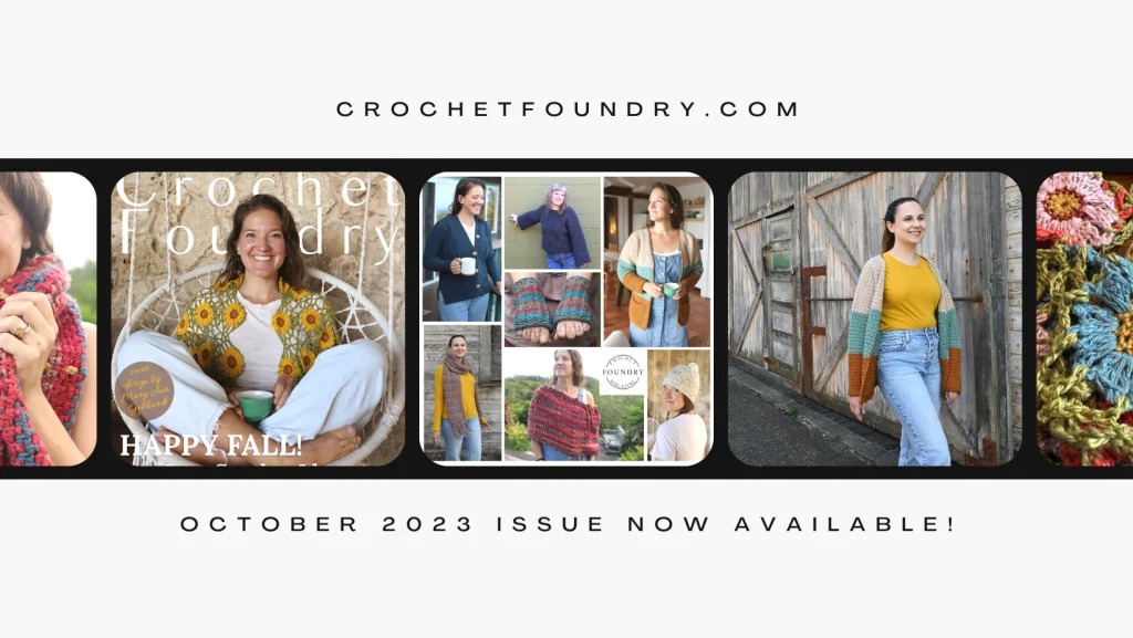 It's October, which means Crochet Sweater Weather!