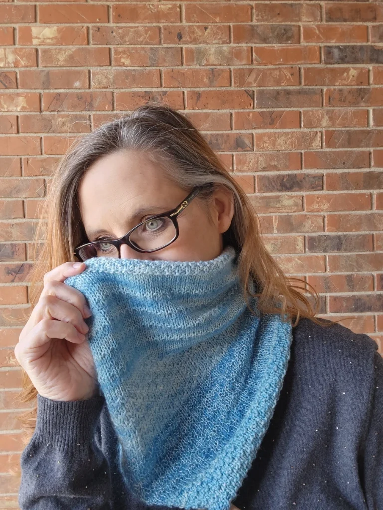 Twisted Textures Knit Cowl Pattern