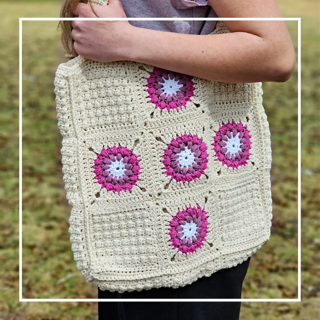 Spring Tote Bag Crochet Pattern