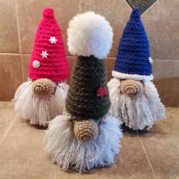 Get The Merry Christmas Gnome Crochet Pattern Free!