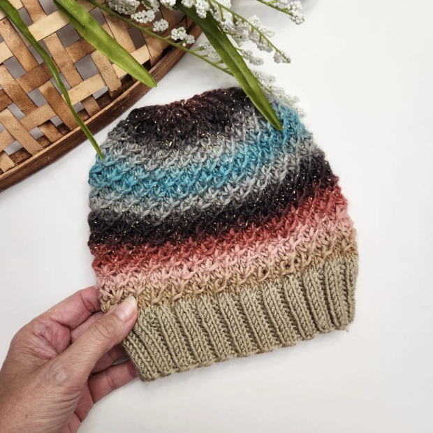Star Catcher Beanie Knitting Pattern