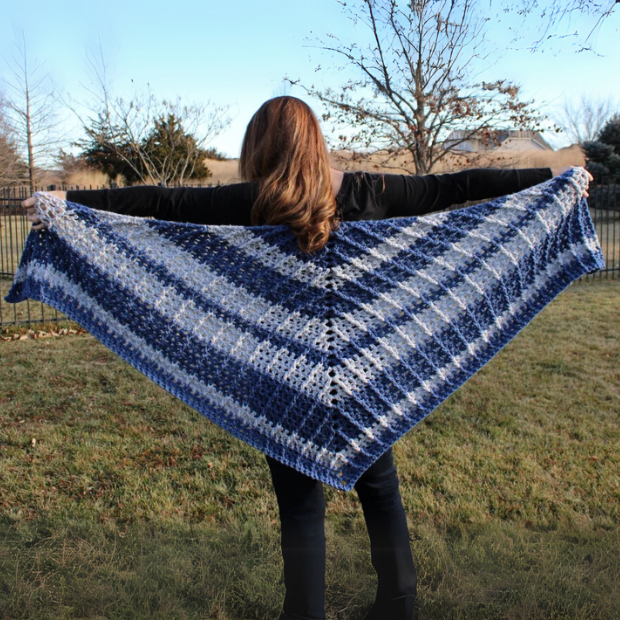 Wrap yourself in warmth with the Susana Shawl Crochet Pattern