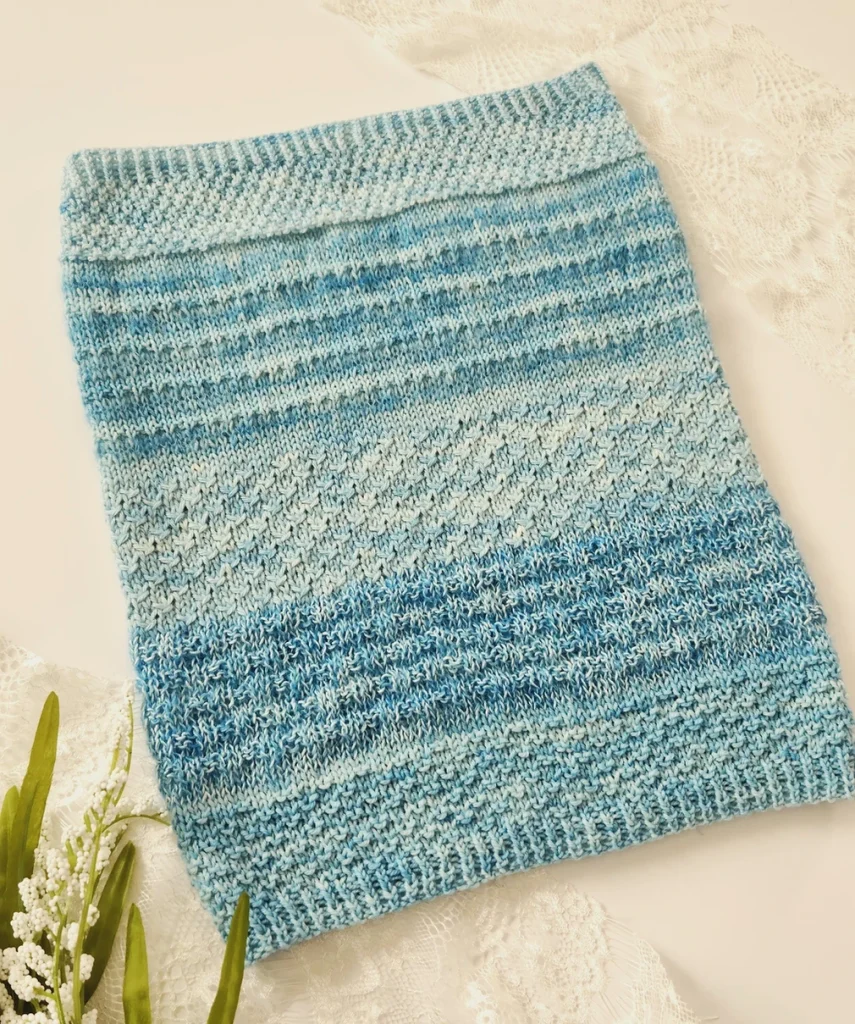How to knit a textured cowl