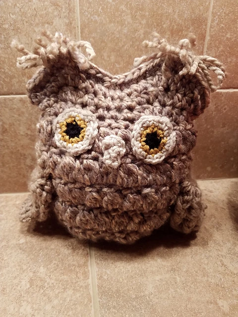 Bulky Bobble Free Owl Crochet Pattern