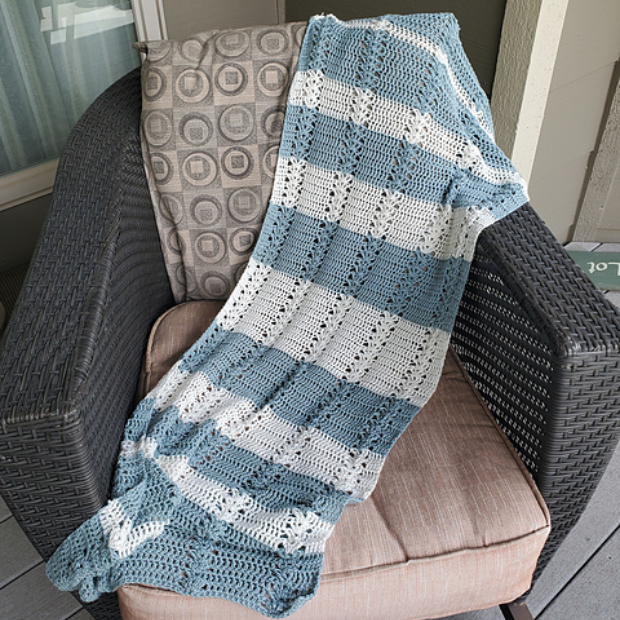 Anna Maria crochet wrap free pattern