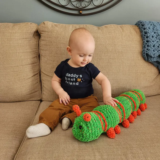 Coco caterpillar free crochet pattern