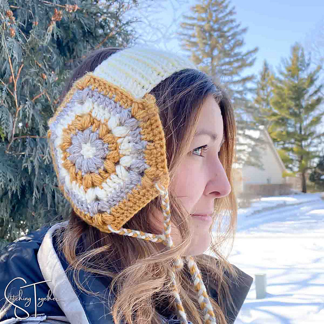 Head warmer free crochet pattern