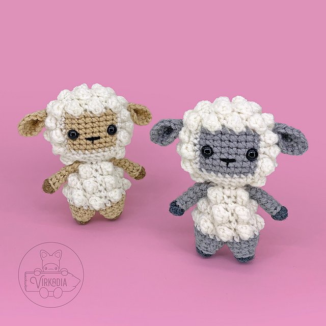 Spring lamb free amigurumi pattern
