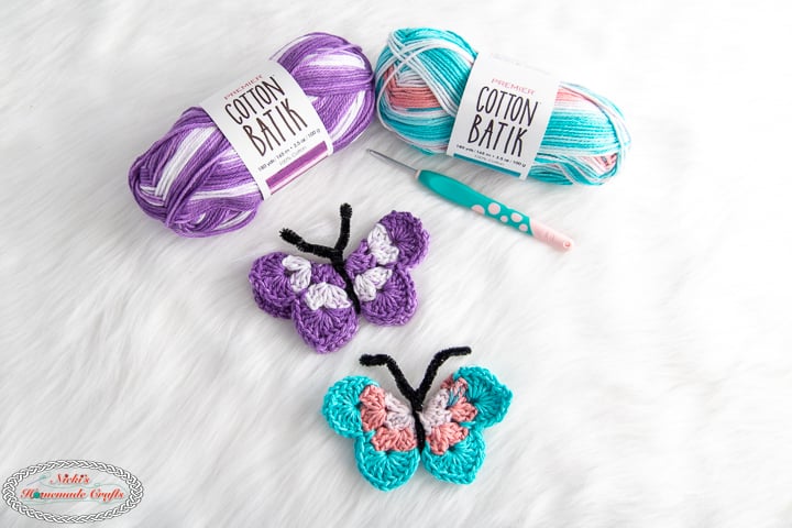 Free Spring Butterfly Crochet Pattern