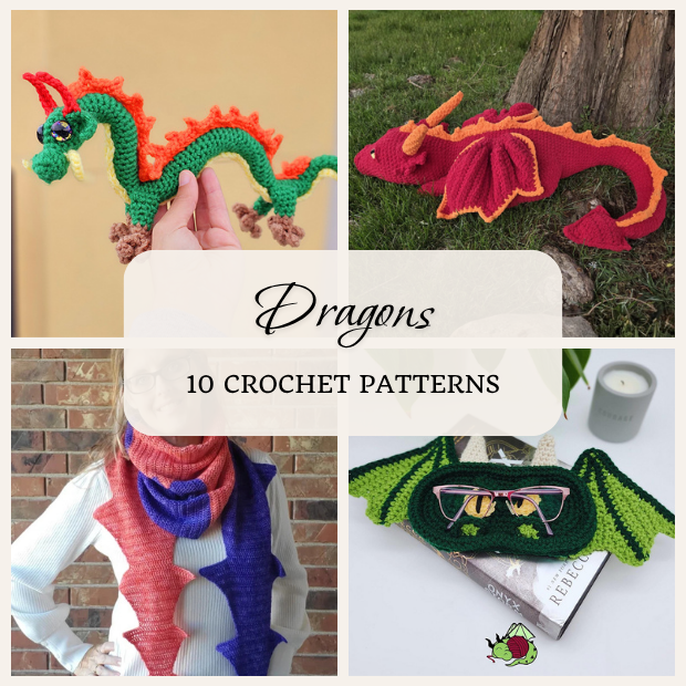10 Incredible Crochet Dragon Patterns You Will Love