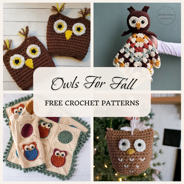 10 Free Crochet Owl Patterns