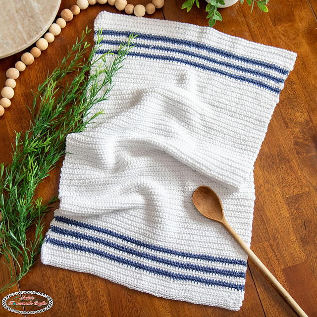 Free Thermal Crochet Dish Towel Pattern