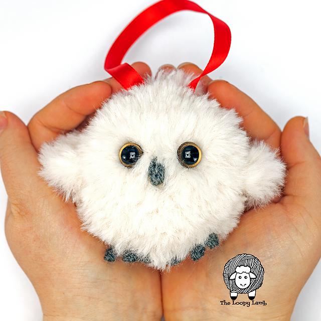 5. Free Owl Ornament Crochet Pattern