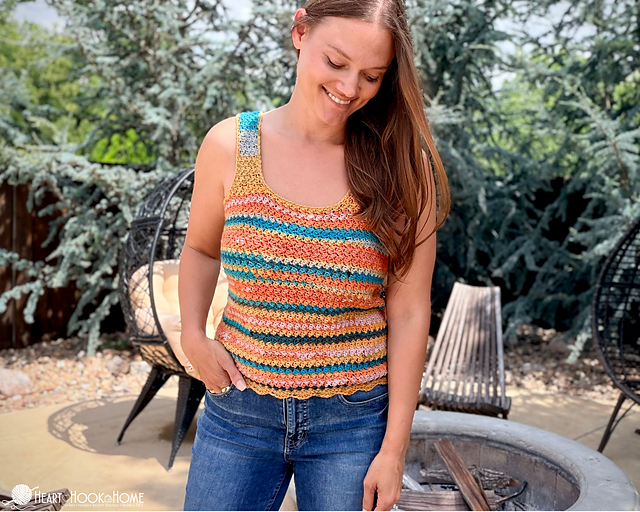 Top Tier Tank – A Free Crochet Pattern